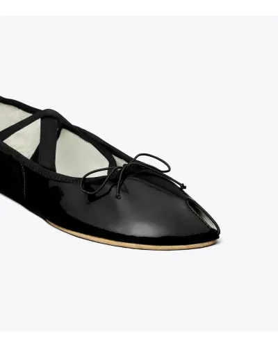 Mary Jane Bow Ballerina Flats