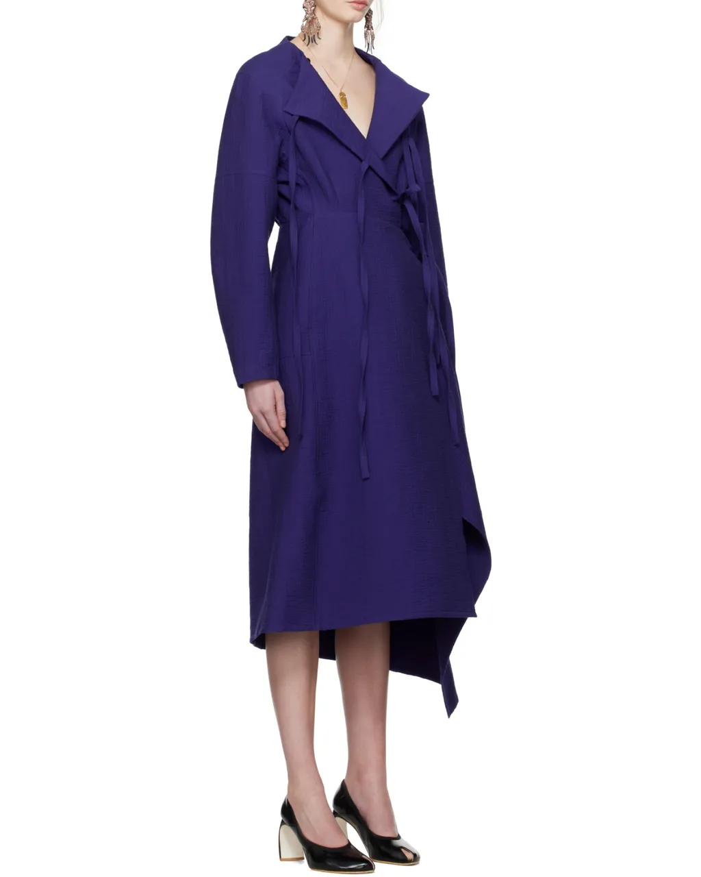 Wrap Midi Dress