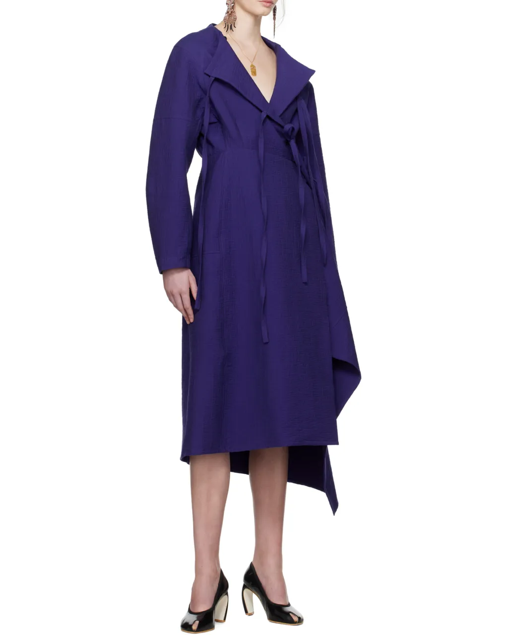 Wrap Midi Dress
