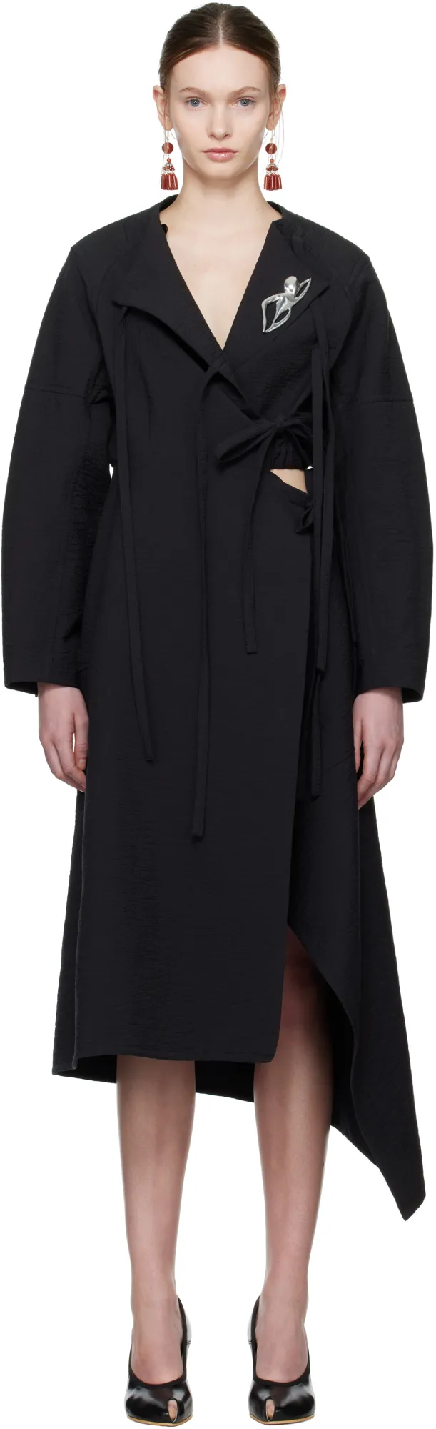 Wrap Midi Dress