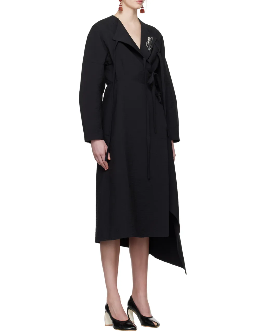 Wrap Midi Dress