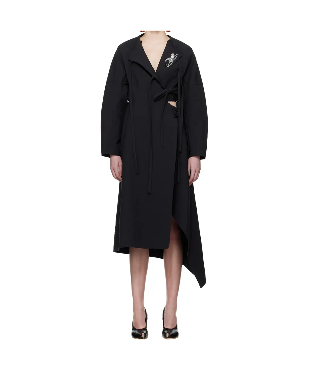 Wrap Midi Dress