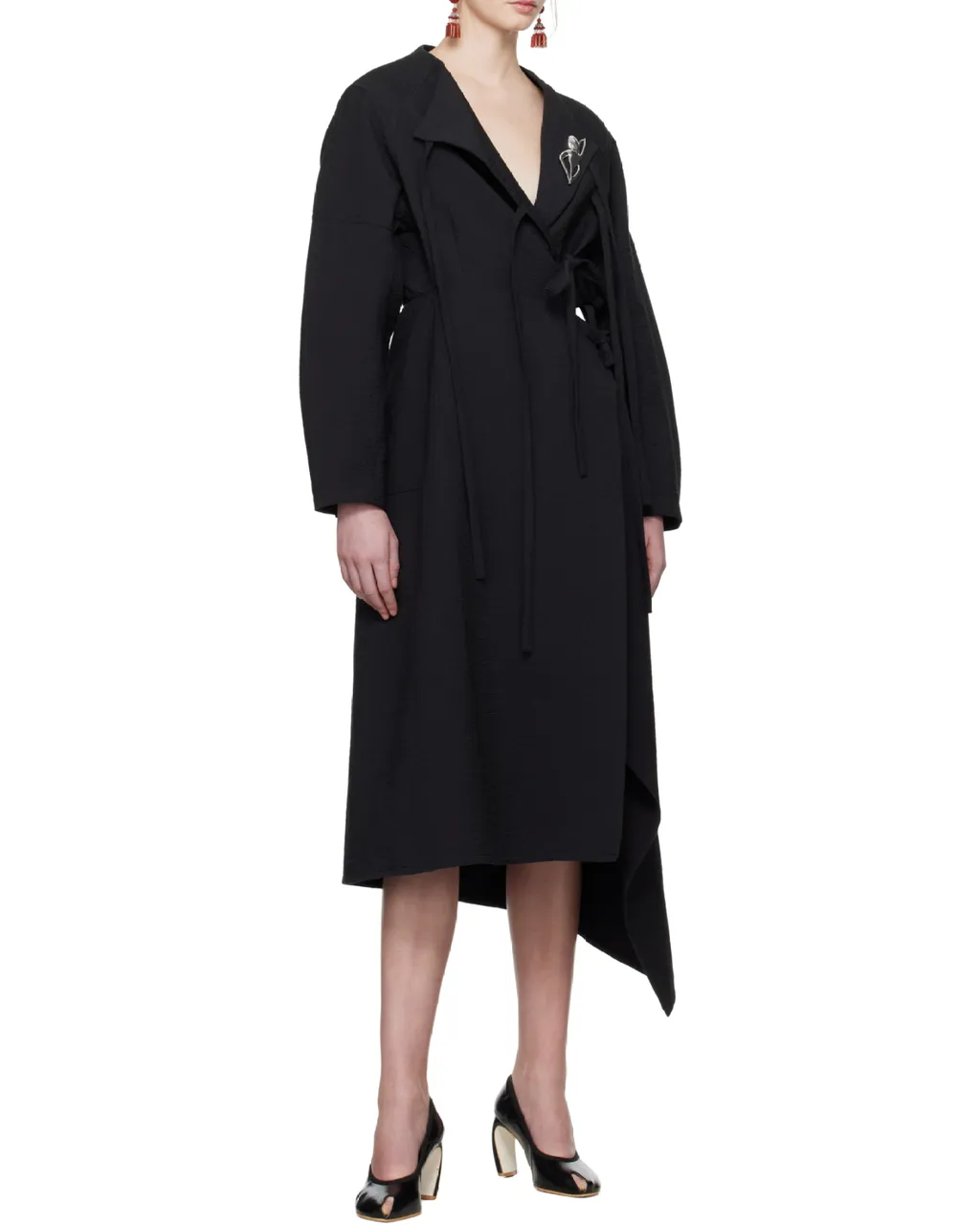 Wrap Midi Dress