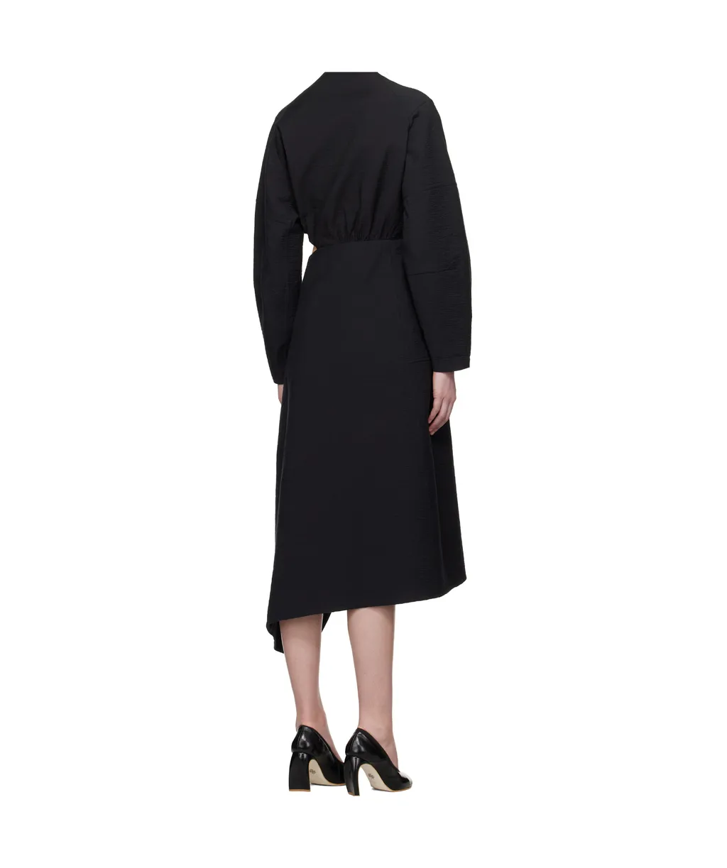Wrap Midi Dress