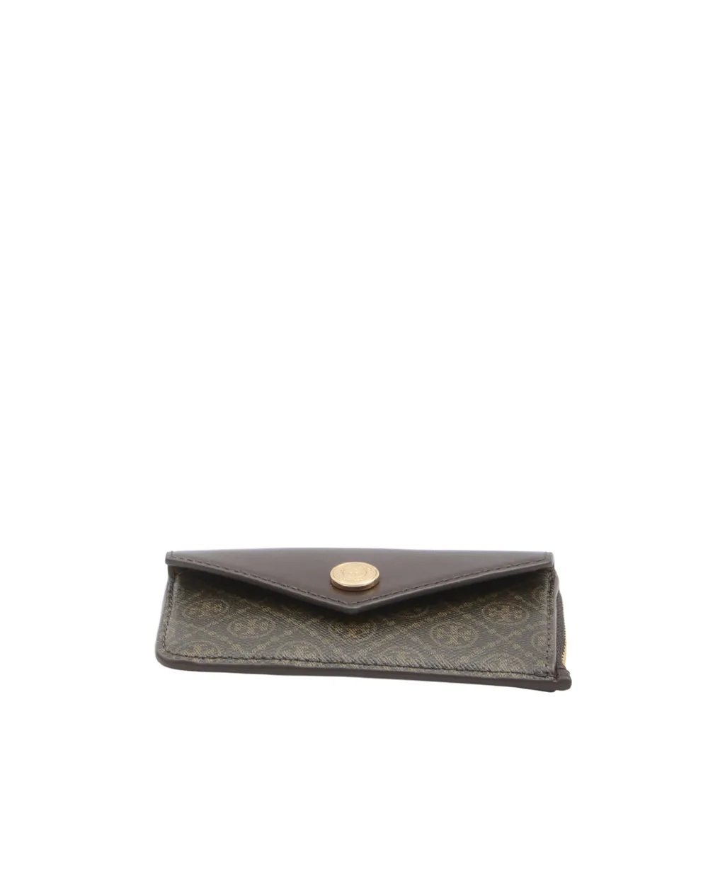 T Monogram Zipped Cardholder