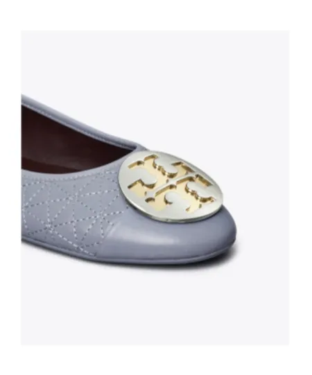 Claire Quilted-Leather Ballerina Shoes