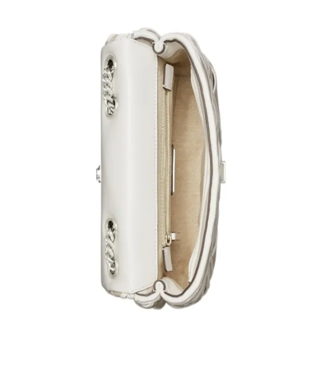 Small Kira Woven Canvas Convertible Shoulder Bag