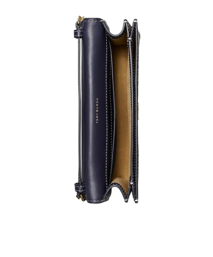 T Monogram Envelope Chained Wallet