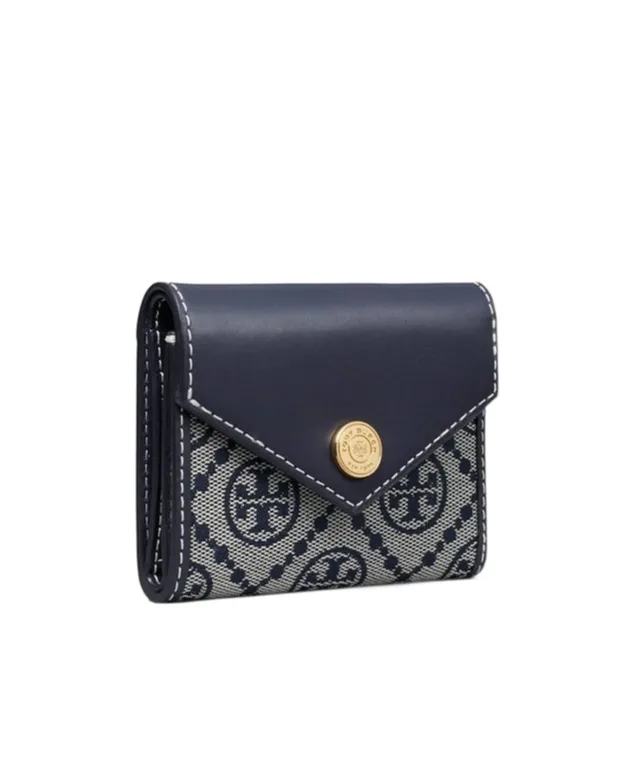 T Monogram Small Envelope Wallet