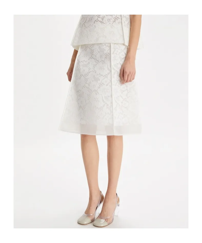 Corded Lace Skirt