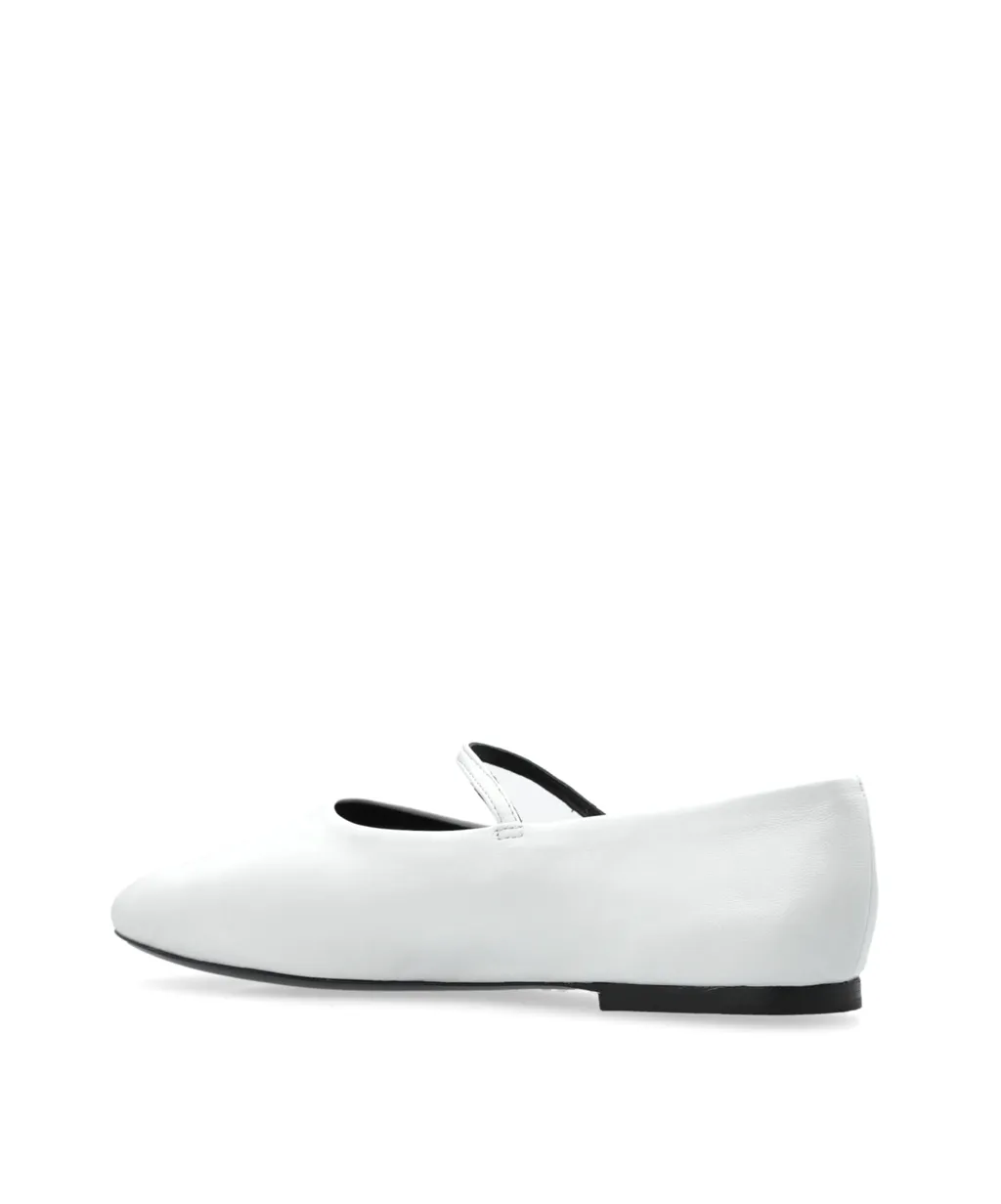 Leather Ballet Flats