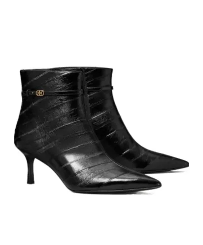 Double T-Buckle Ankle Boots