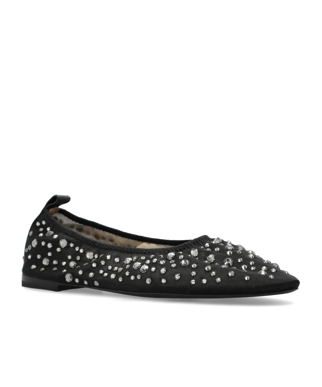 Crystal Ballet Flats