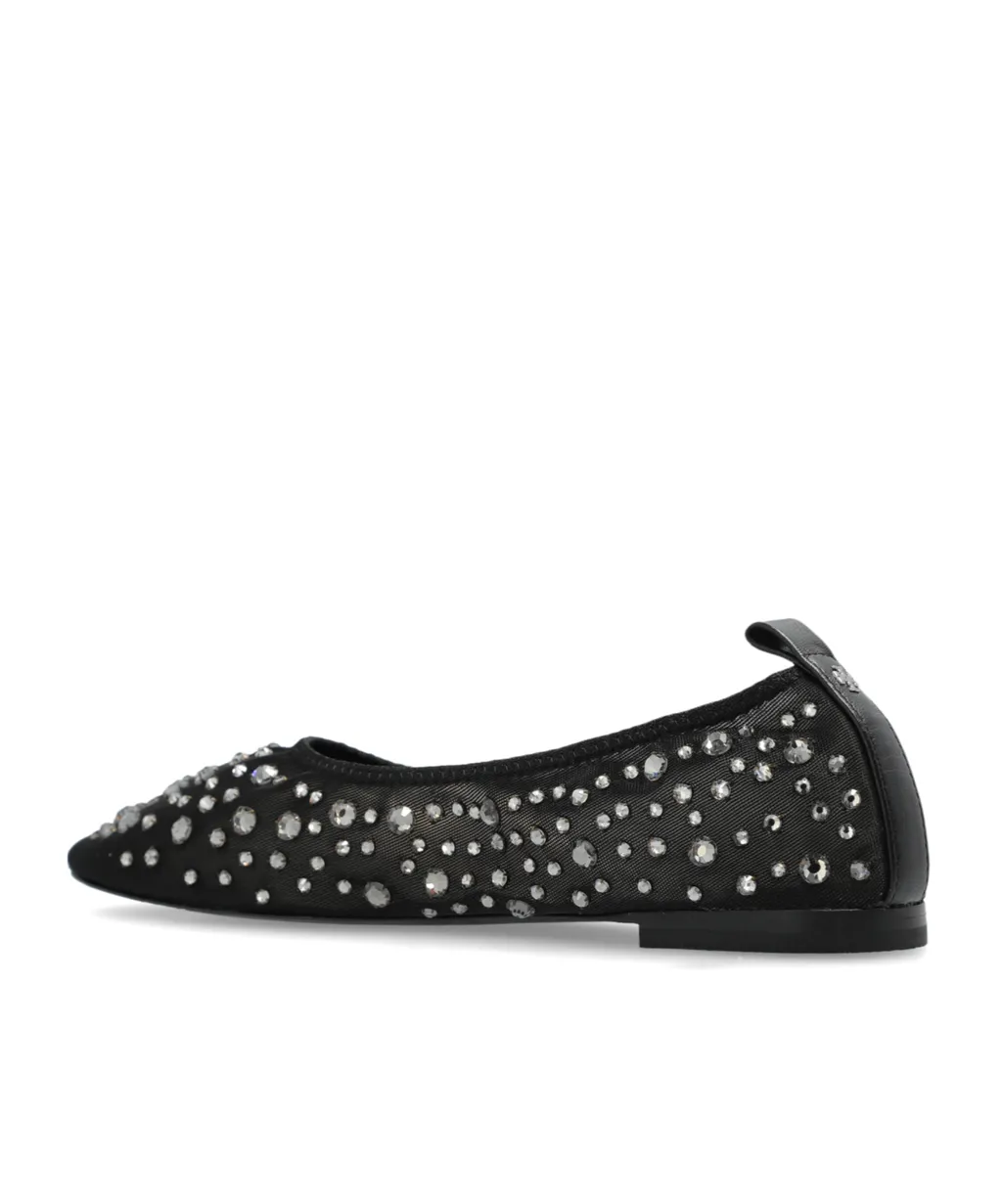 Crystal Ballet Flats