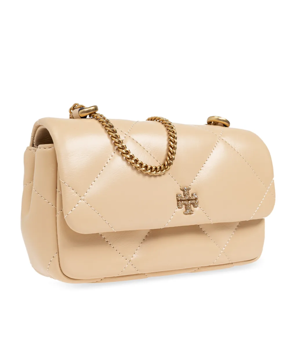Kira Logo Embellished Mini Shoulder Bag