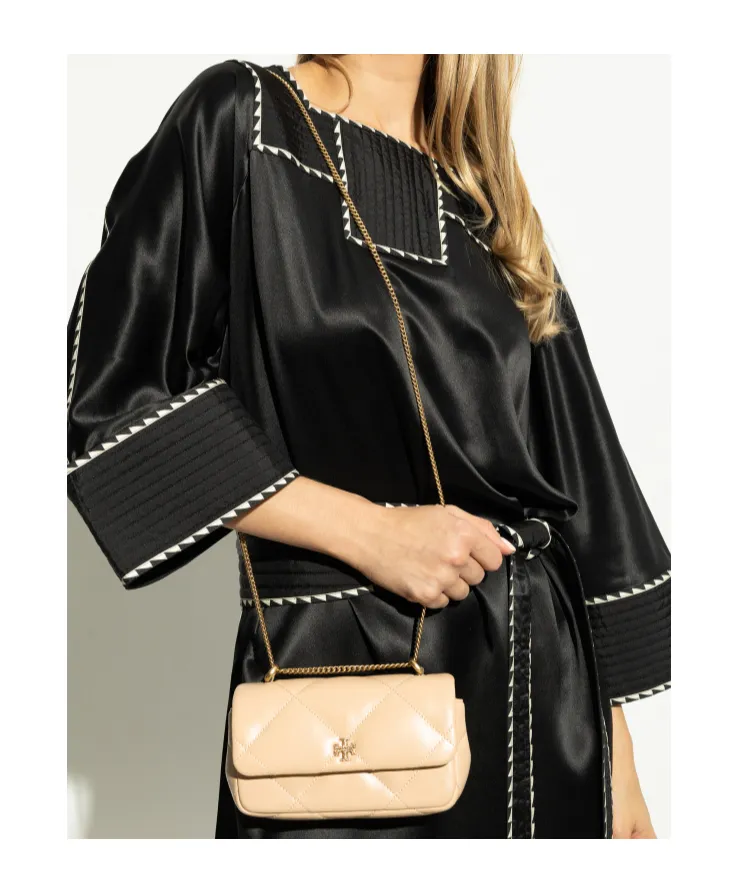 Kira Logo Embellished Mini Shoulder Bag