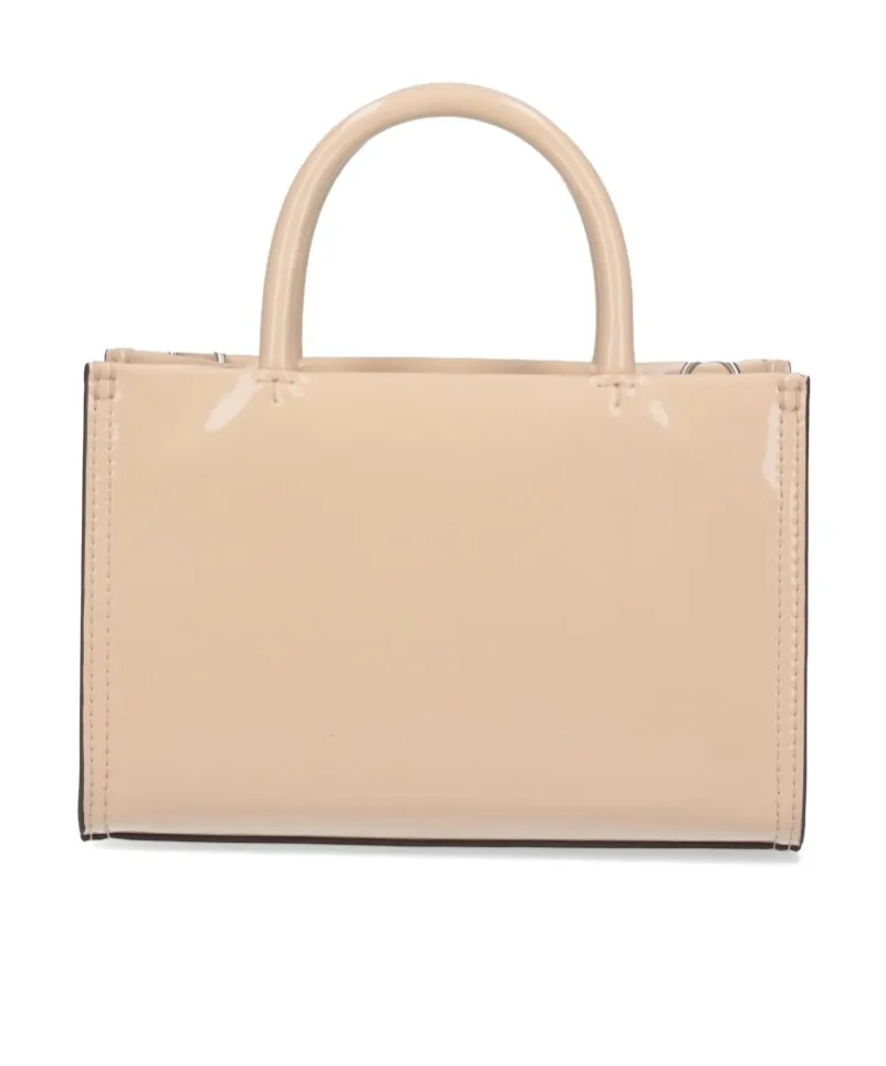Ella Bio Embossed Mini Handbag