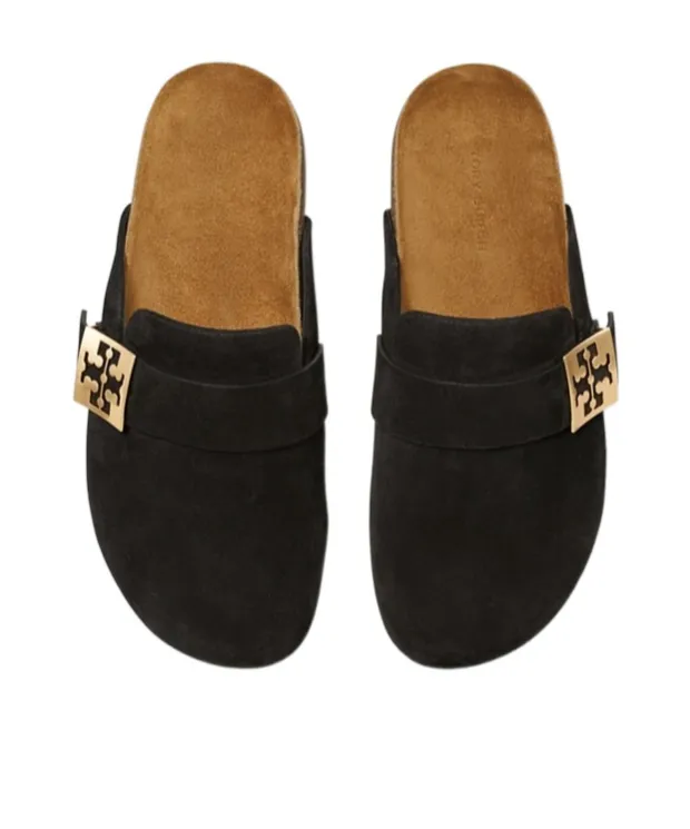 Mellow Logo Buckled Mules