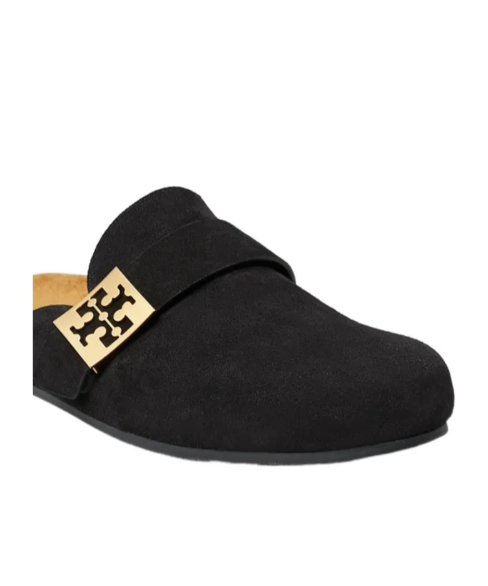 Mellow Logo Buckled Mules