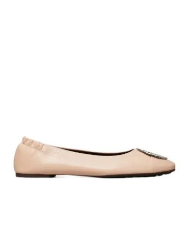 Claire Leather Ballerina Shoes