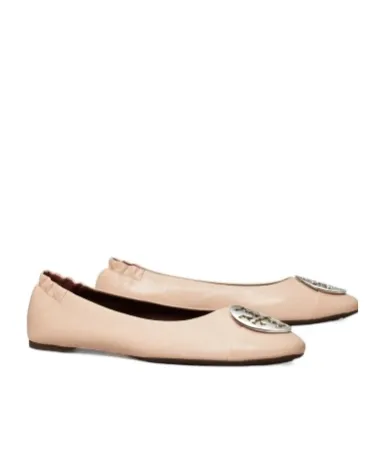 Claire Leather Ballerina Shoes
