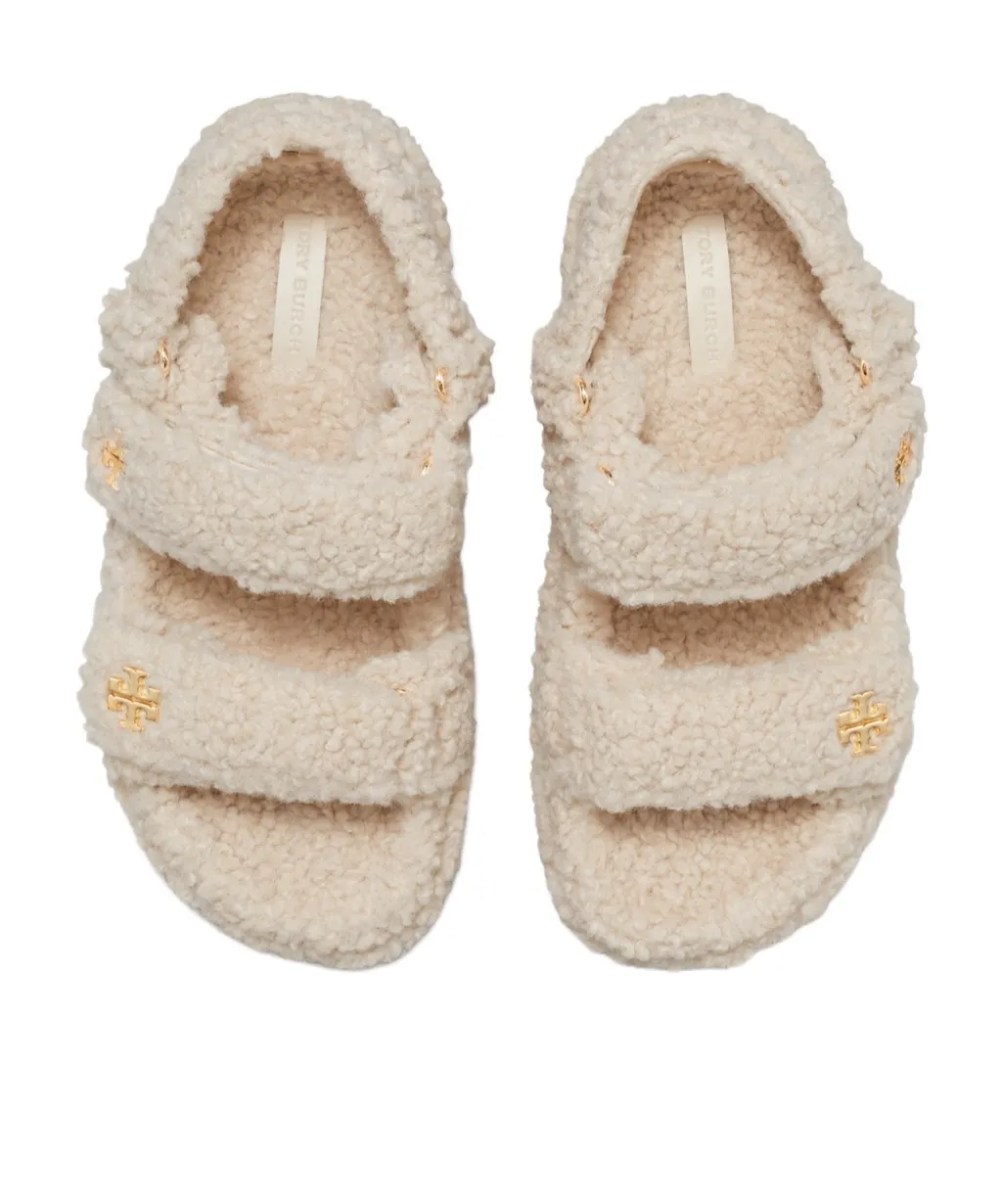 Kira Faux-Shearling Sandals