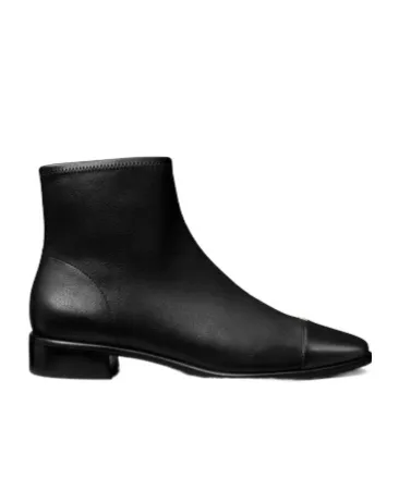 Cap-Toe Ankle Boots