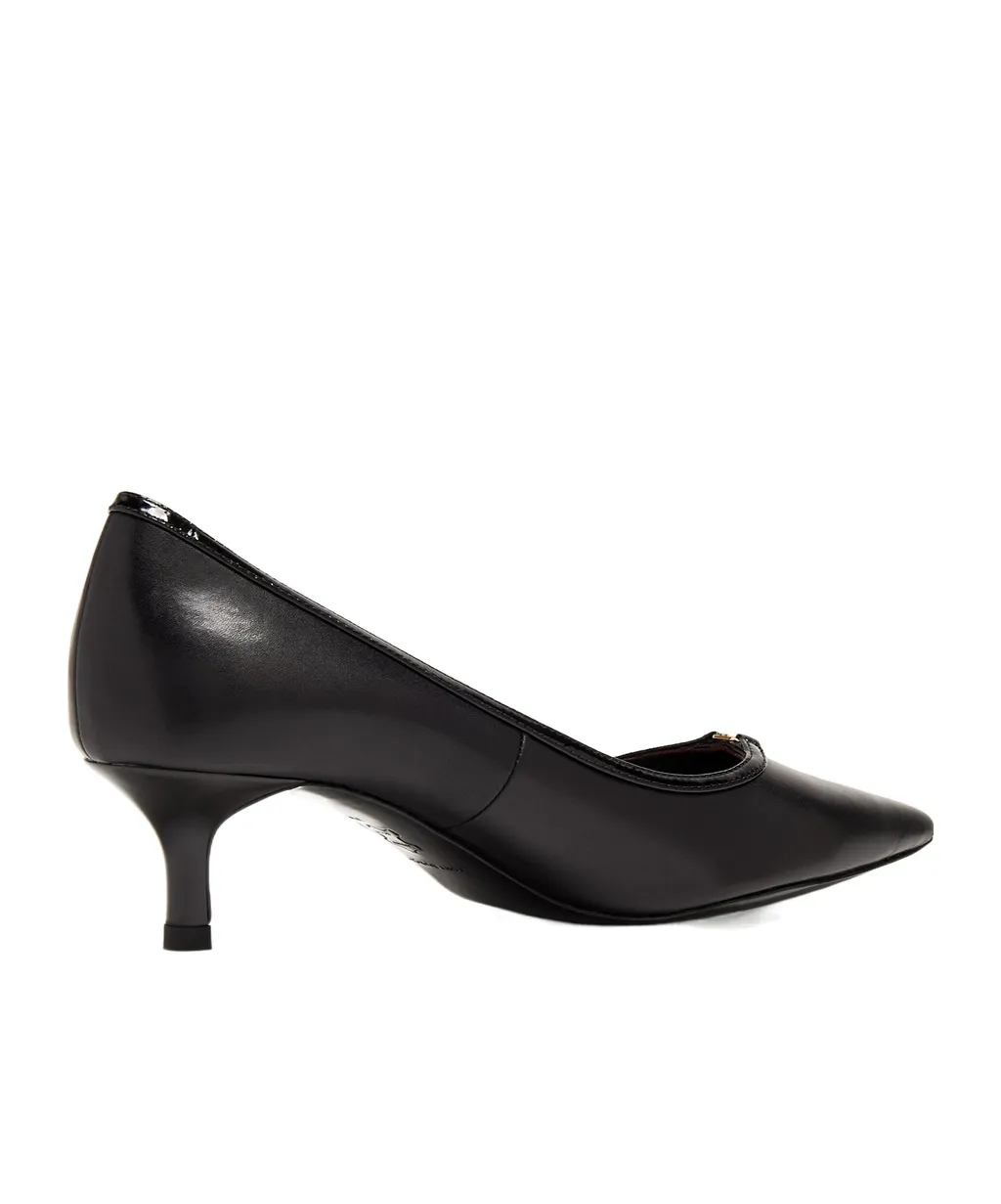 Double T Pointed Toe Pumps