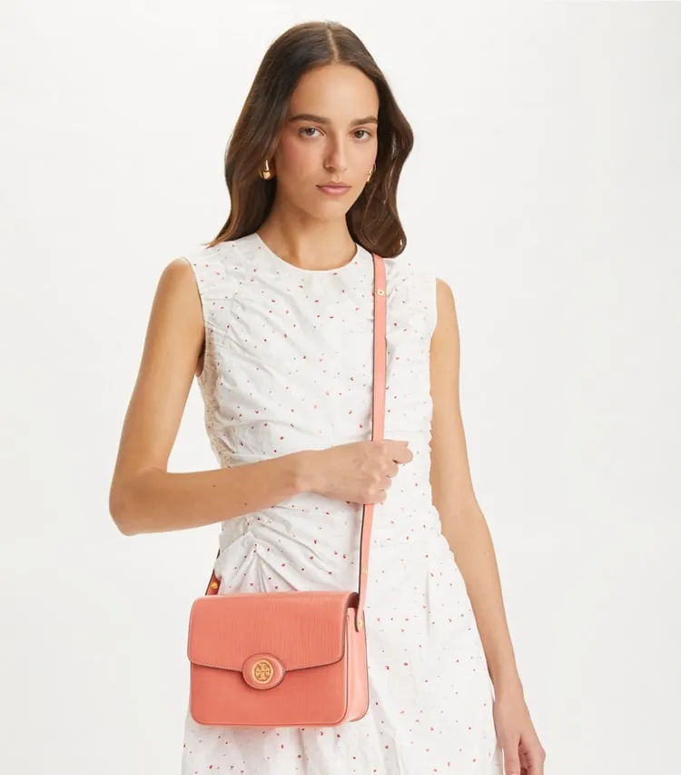 Robinson Crosshatched Convertible Shoulder Bag