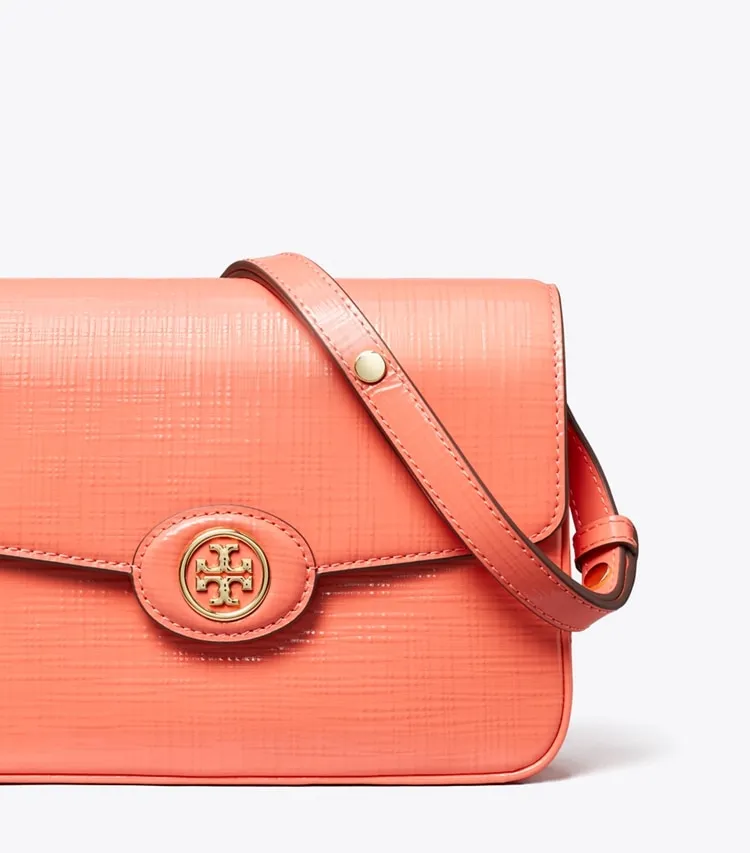 Robinson Crosshatched Convertible Shoulder Bag