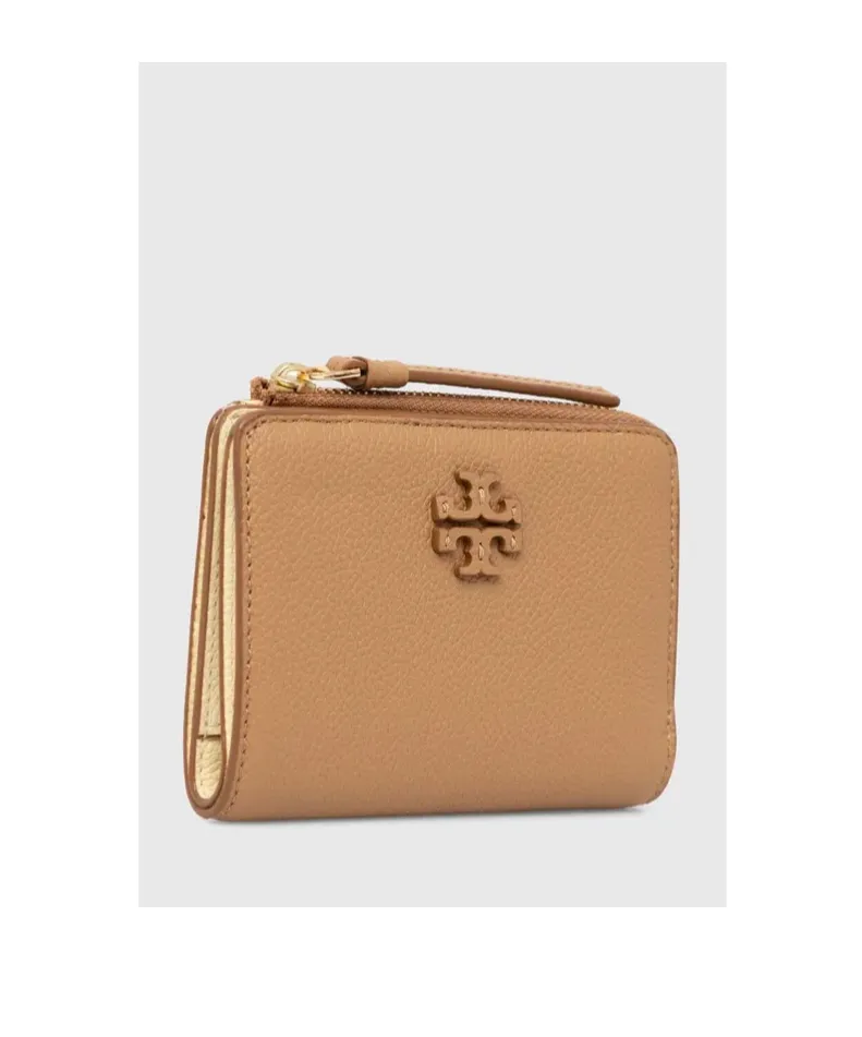 Logo-Patch Leather Wallet