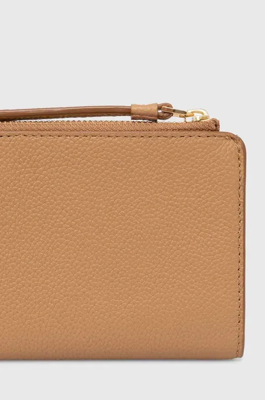 Logo-Patch Leather Wallet