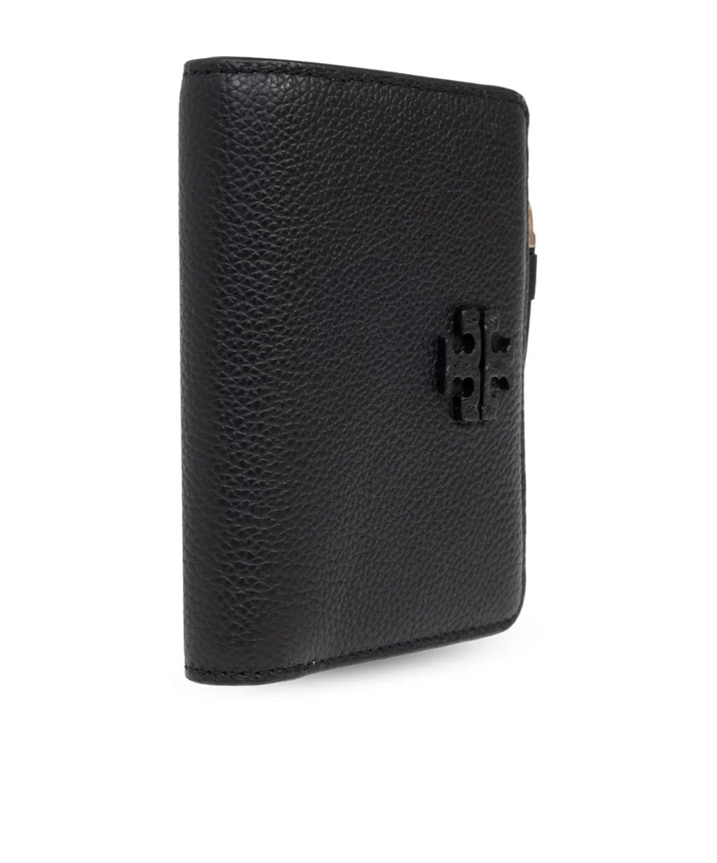 Logo-Patch Leather Wallet