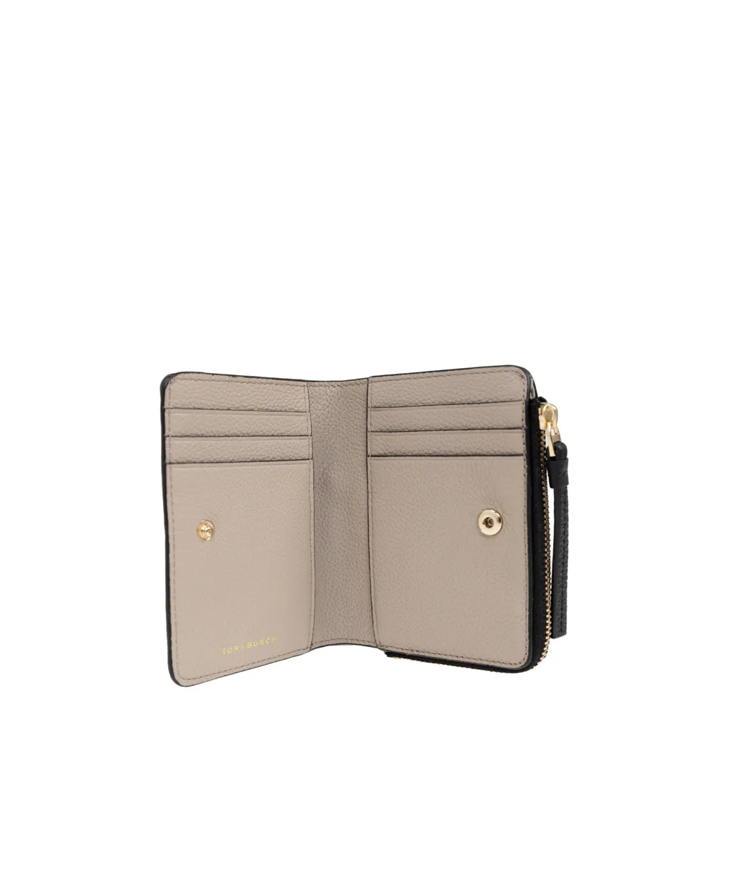 Logo-Patch Leather Wallet