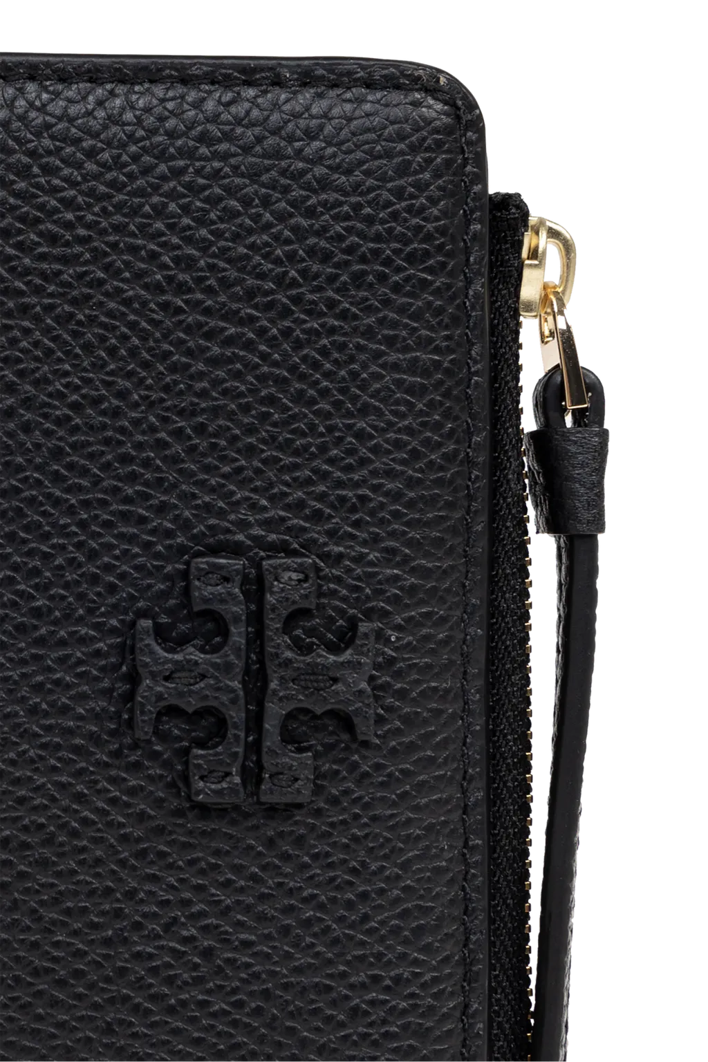 Logo-Patch Leather Wallet