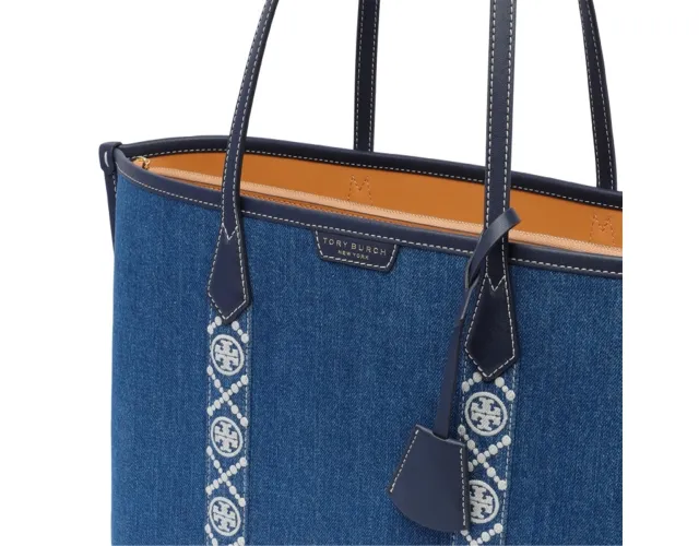 Perry Denim Tote Bag