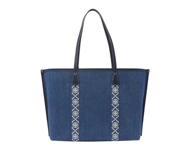 Perry Denim Tote Bag