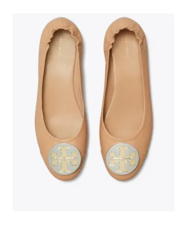 Claire Cap-Toe Ballet Flats