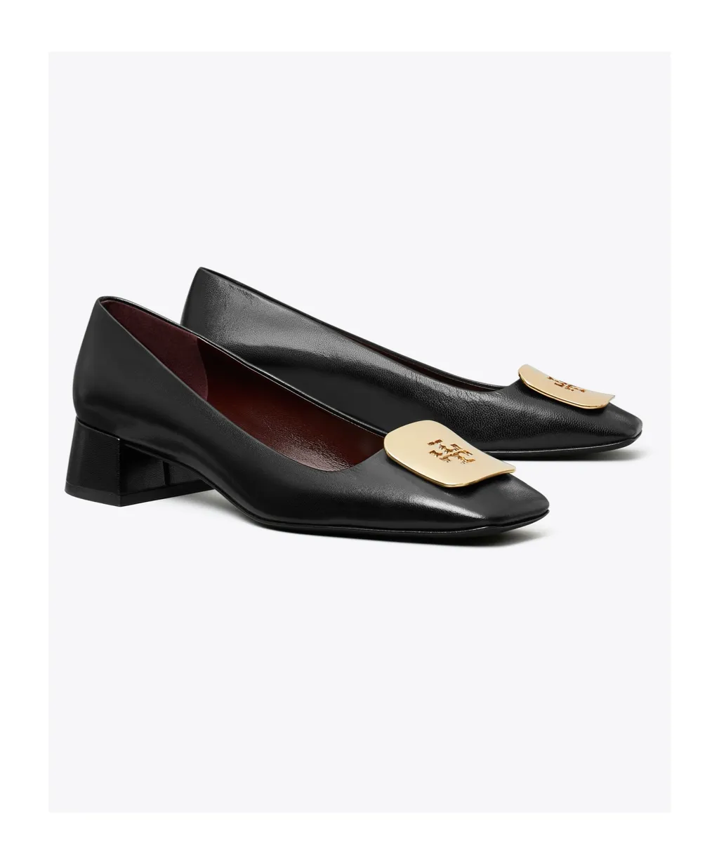 Georgia Square-Toe Pumps