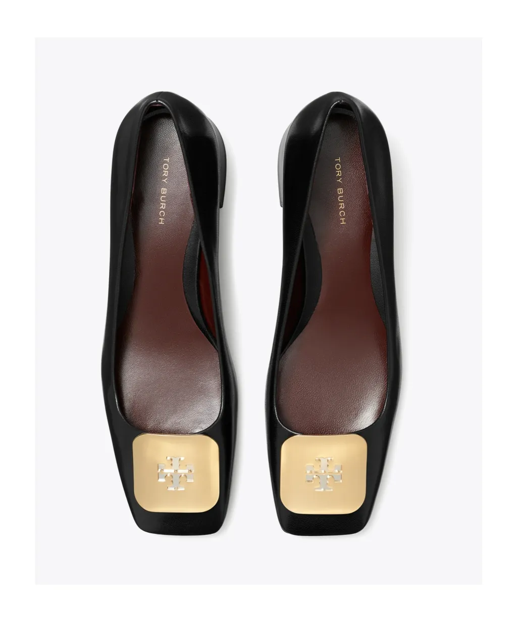 Georgia Square-Toe Pumps