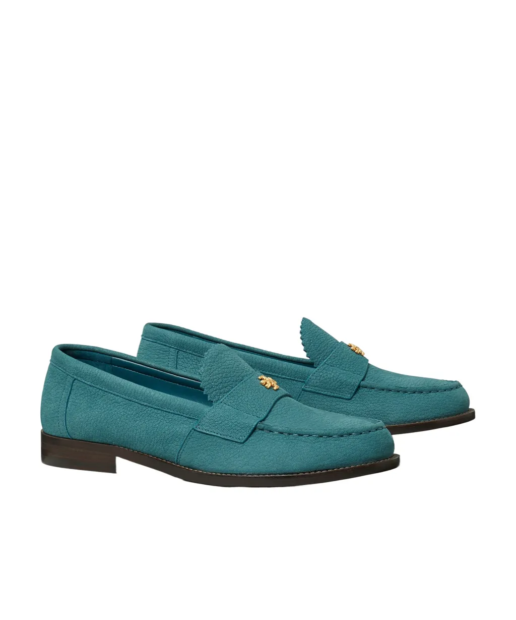 Logo Plaque Slip-On Loafers