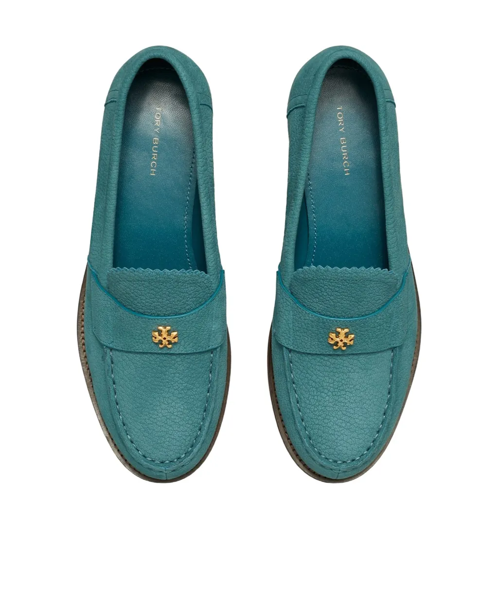 Logo Plaque Slip-On Loafers