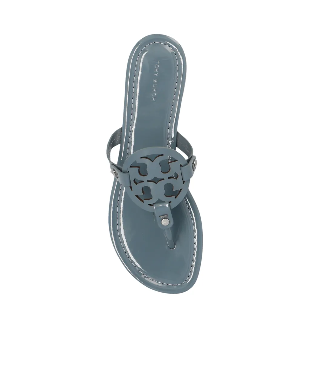 Miller Patent-Leather Flip Flops