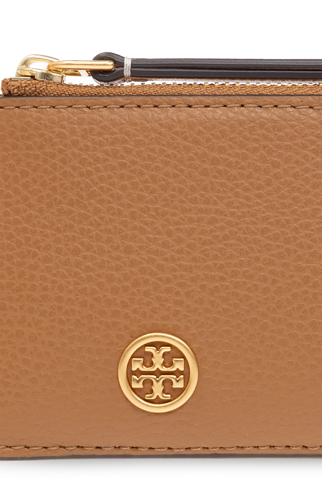 Logo-Plaque Leather Wallet