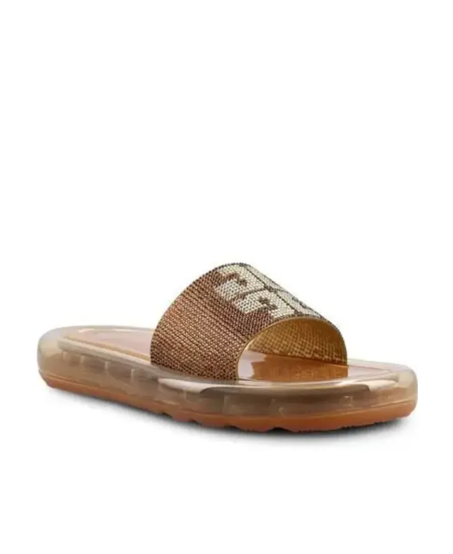 Logo Embellished Sandals
