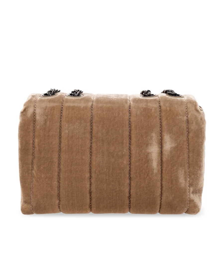 Kira Velvet Shoulder Bag