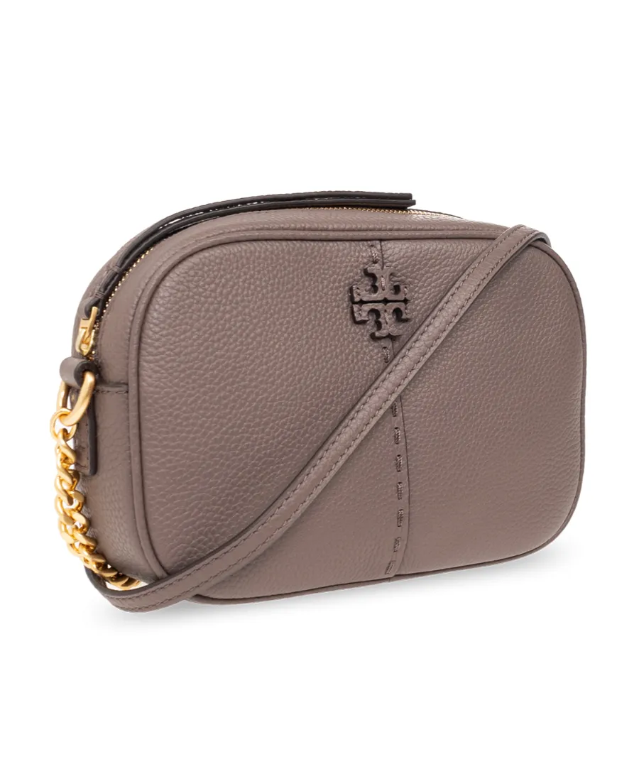 Mcgraw Double T Logo Plaque Camera Bag