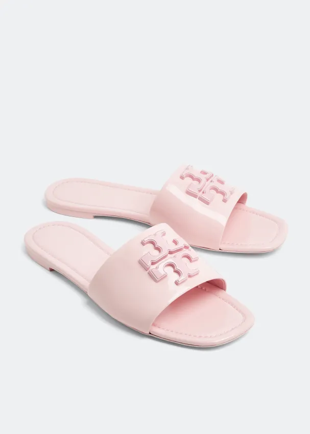 Eleanor Patent Leather Slides