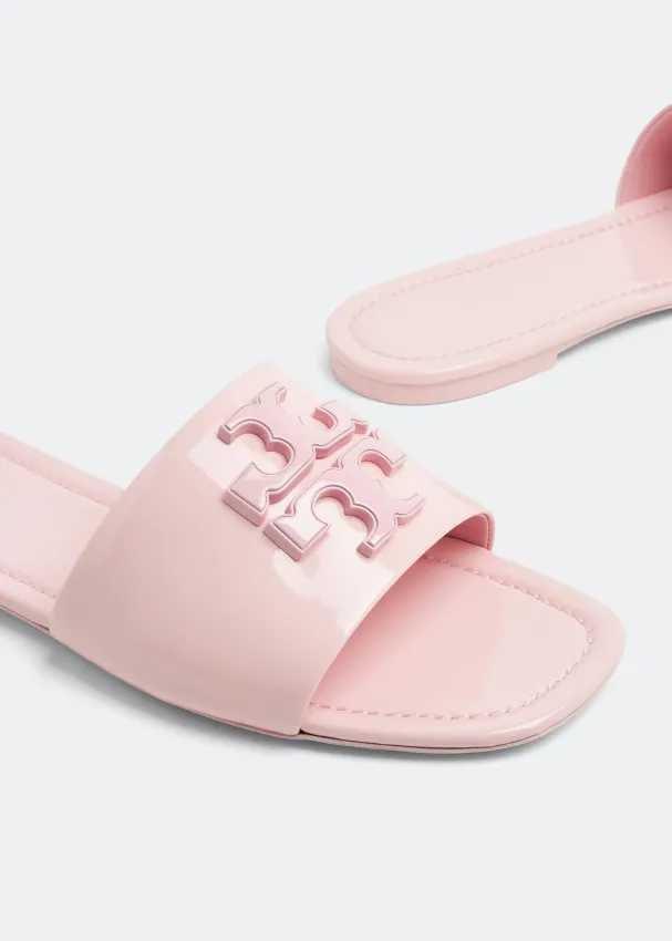 Eleanor Patent Leather Slides
