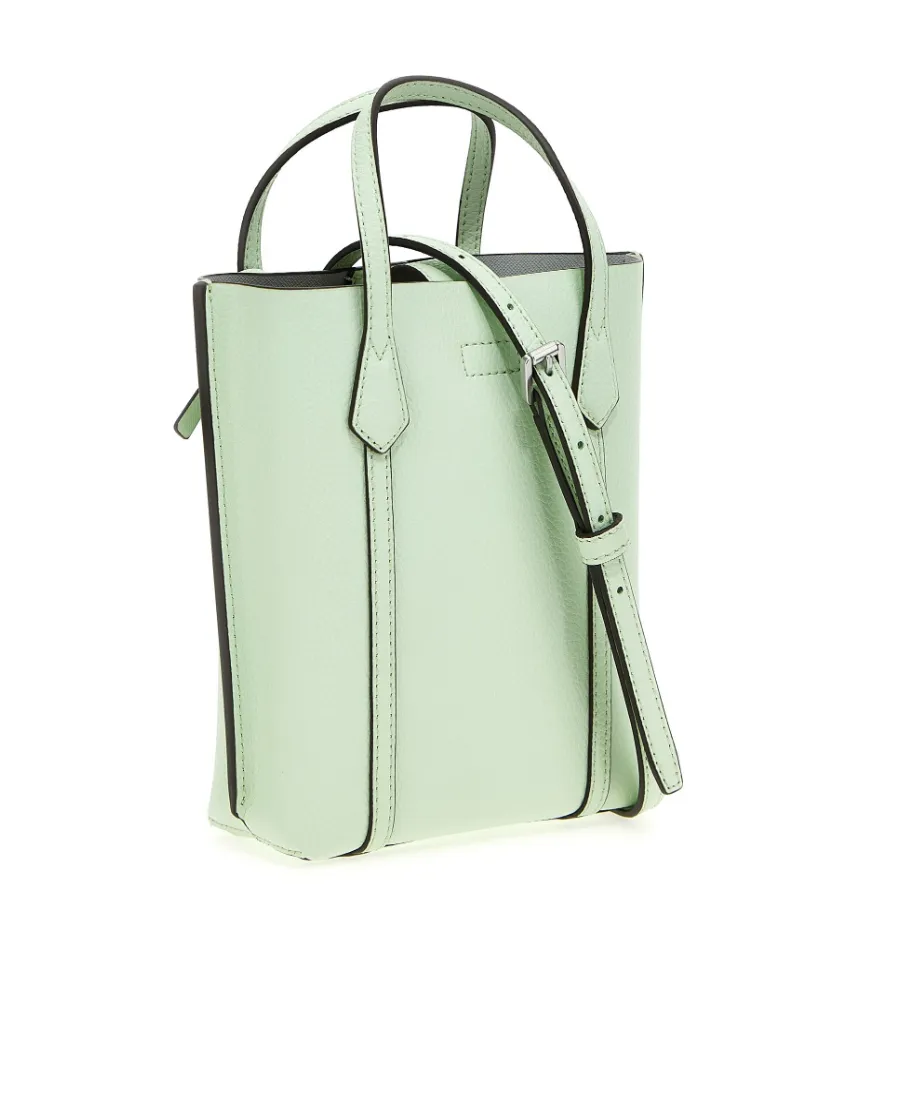 Perry Mini Leather Tote Bag